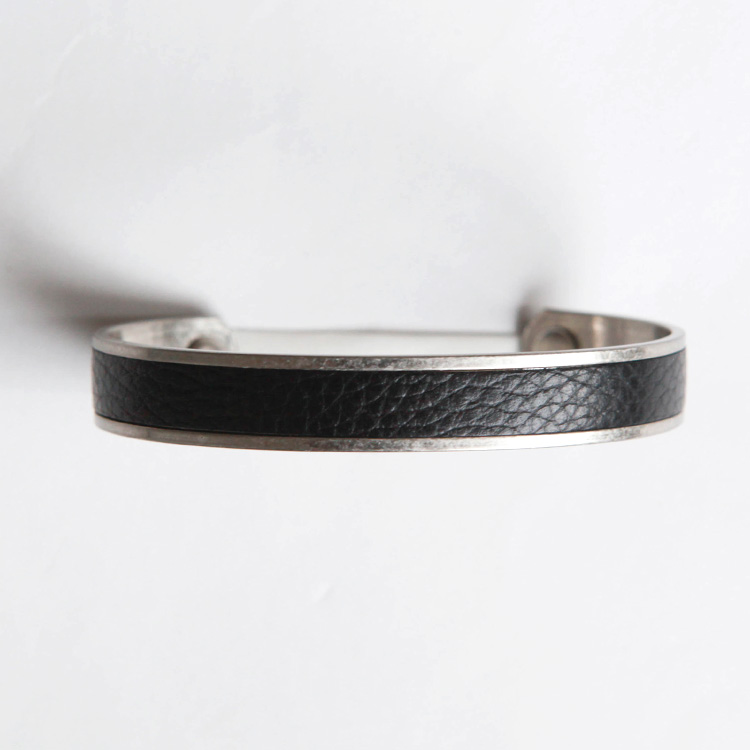 hobo BRASS BRACELET SHRINK LEATHER S | Brownfloor clothing