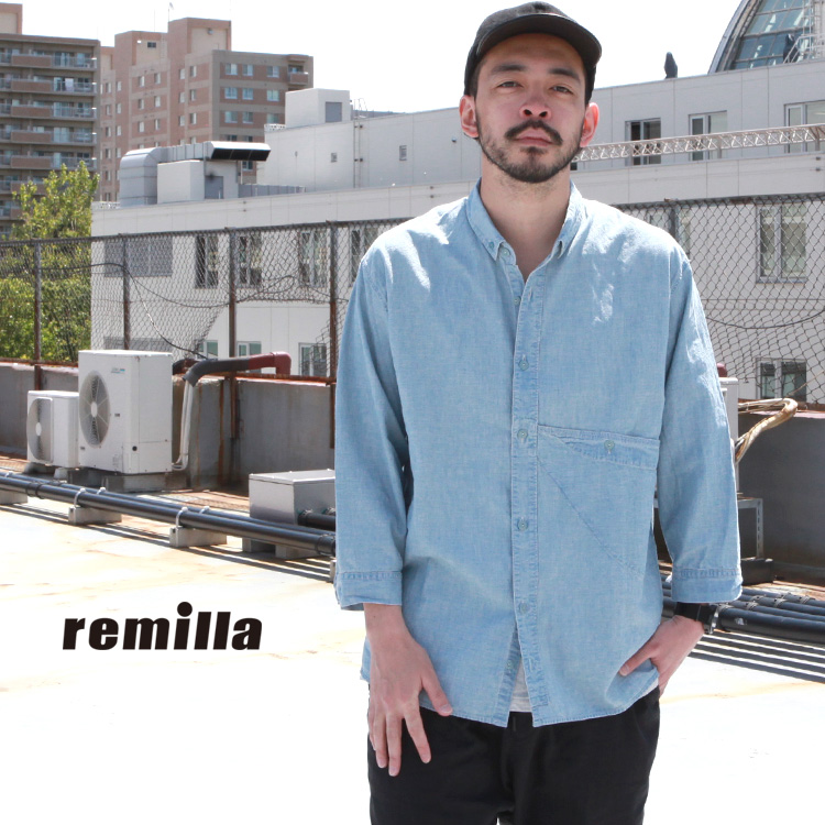 remilla 八分ポットシャツ | Brownfloor clothing Official Onlineshop