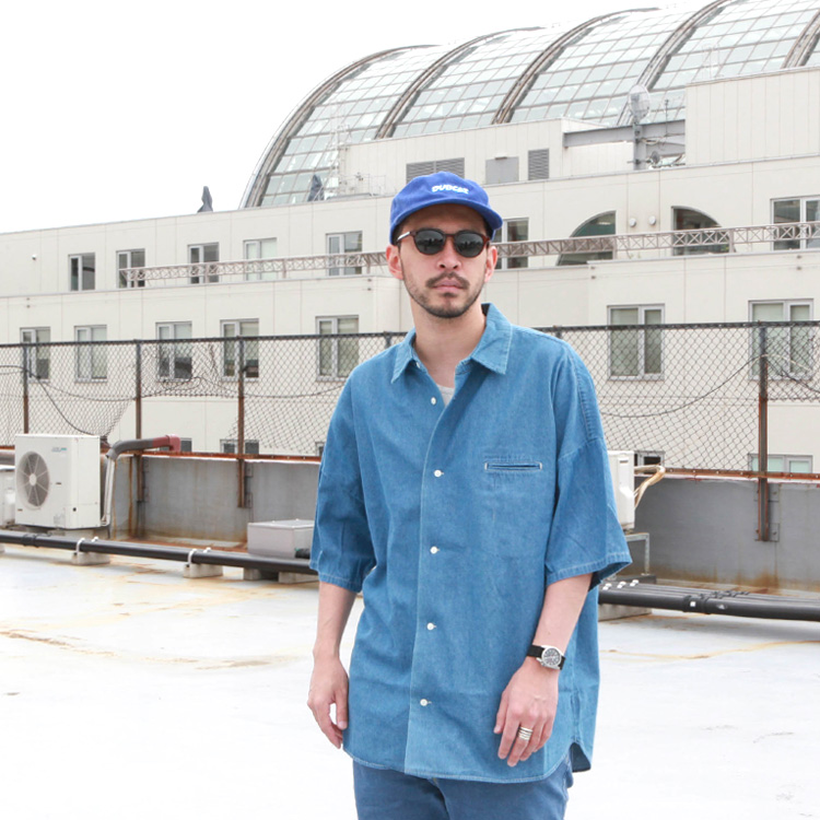 トップス NATAL DESIGN RANDY BIG SHIRTS DENIM NATAL DESIGN（ネイタルデザイン）の「RANDY BIG SHIRTS DENIM