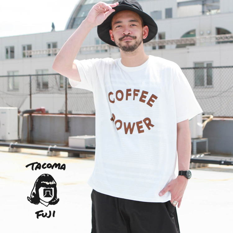 TACOMA FUJI RECORDS,タコマフジレコード, COFFEEPOWER,Tシャツ