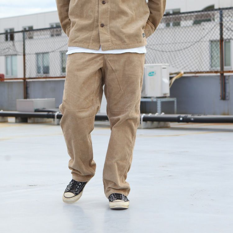 gohemp EQUIPMENT EASY PANTS コーデュロイパンツ　L GOHEMP ゴーヘンプ｜CORDUROY EQUIPMENT EASY PANTS (ネイビーブルー