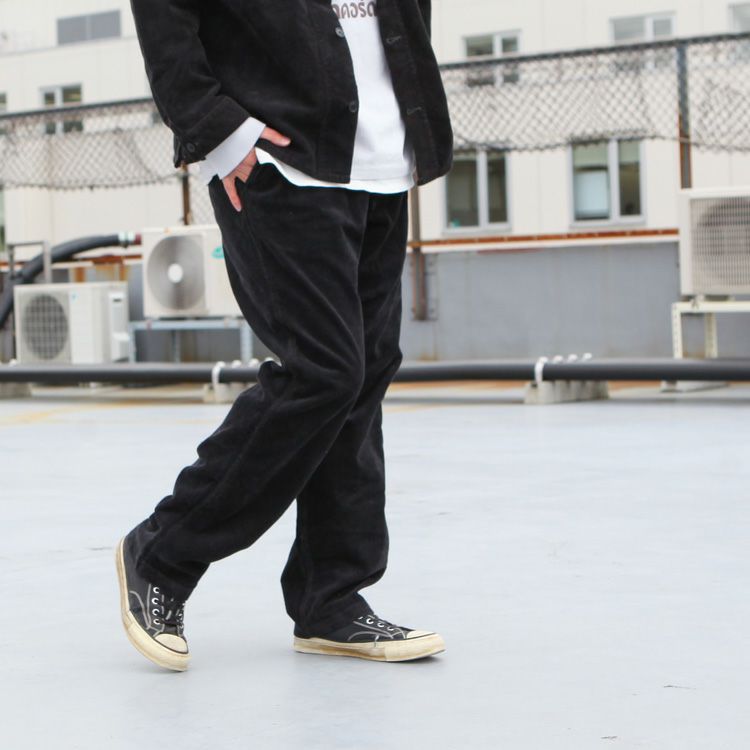 gohemp EQUIPMENT EASY PANTS コーデュロイパンツ　L GOHEMP ゴーヘンプ｜CORDUROY EQUIPMENT EASY PANTS (ネイビーブルー