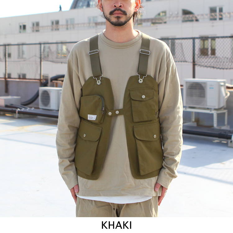 トップス NORDISK TECHNICAL COTTON CAMP VEST KHAKI NORDISK TECHNICAL COTTON CAMP VEST | Brownfloor clothing