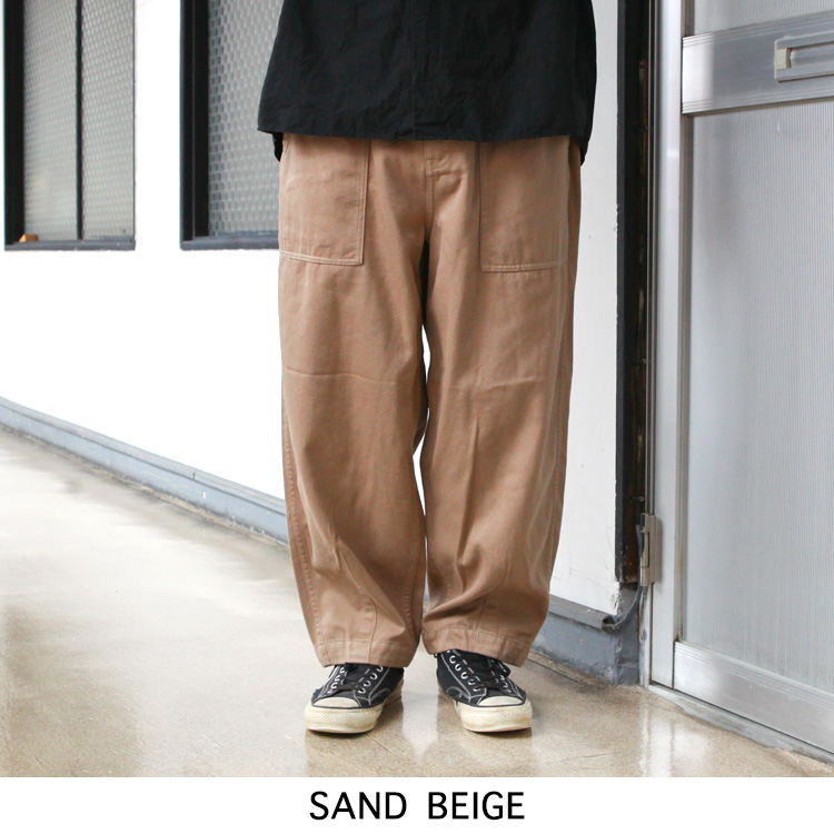 GOHEMP TRAVEL BALLOON PANTS / H/C/Re-Pet CLOTH 2023SS