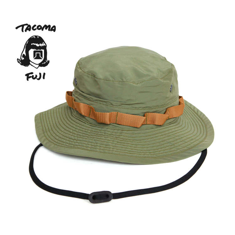 TACOMA FUJI RECORDS BIGFOOT SURVEY PROJECT JUNGLE HAT by DECHO 2023SS