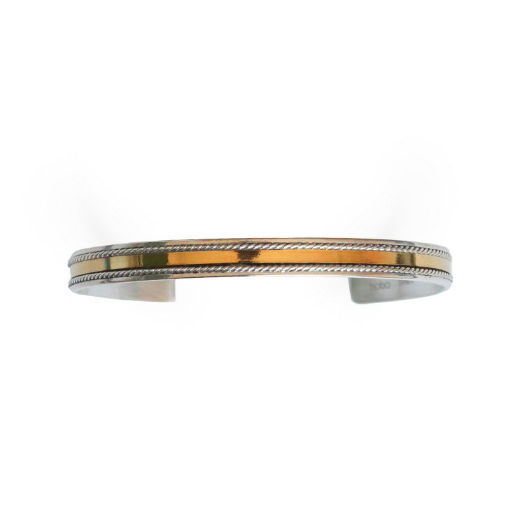 hobo バングル ROPE BRACELET 925 SILVER with BRASS | hobo