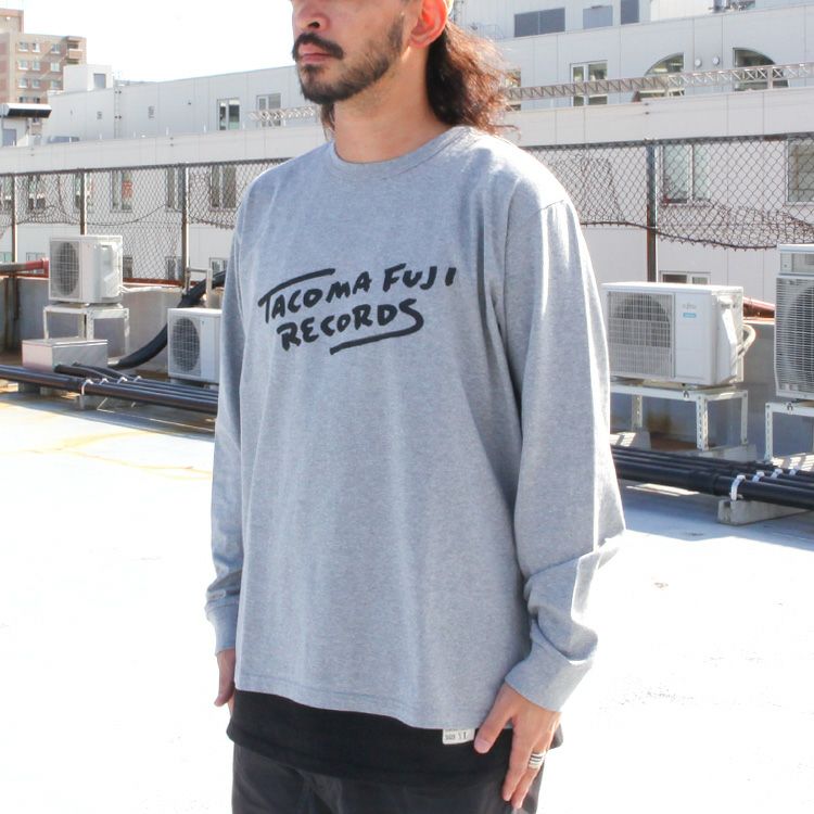 TACOMA FUJI RECORDS T.F.R LOGO LS designed by Tomoo Gokita 2023AW