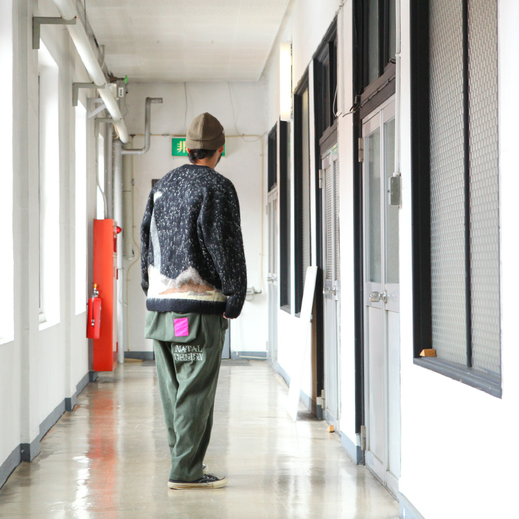 NATAL DESIGN HUNTER SQUARE PANTS WIDE 2024SS | Brownfloor clothing