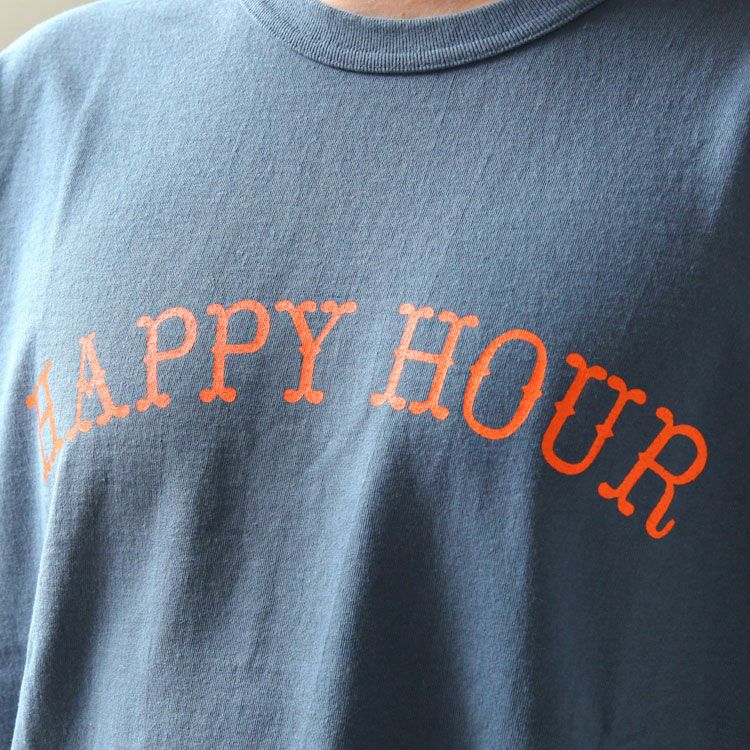 TACOMA FUJI RECORDS HAPPY HOUR Tee designed by Jerry UKAI