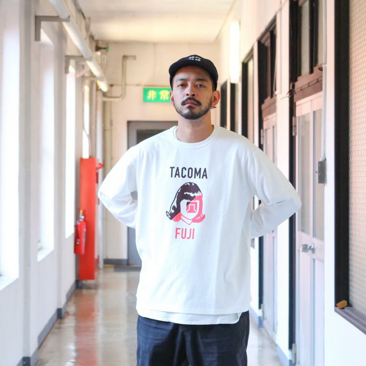 TACOMA FUJI RECORDS TACOMA FUJI HANDWRITING LOGO LS (DOUBLE