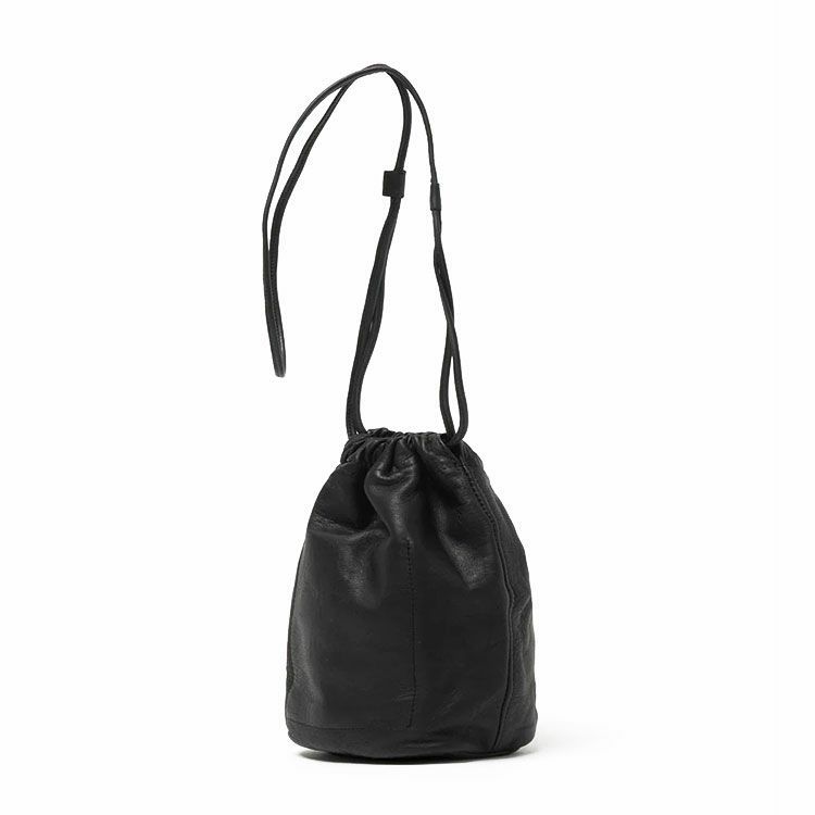 hobo DRAWSTRING POUCH COW LEATHER 2025SS | Brownfloor clothing