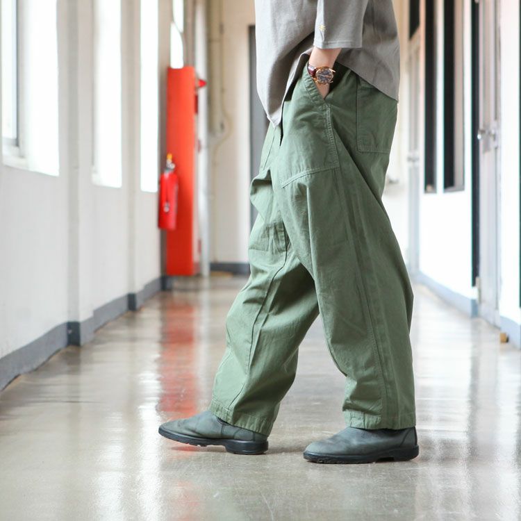 GOHEMP TRAVEL BALLOON PANTS / HEMP WEATHER 2025SS